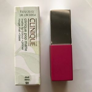 Clinique matte lipstick rose pop NEW